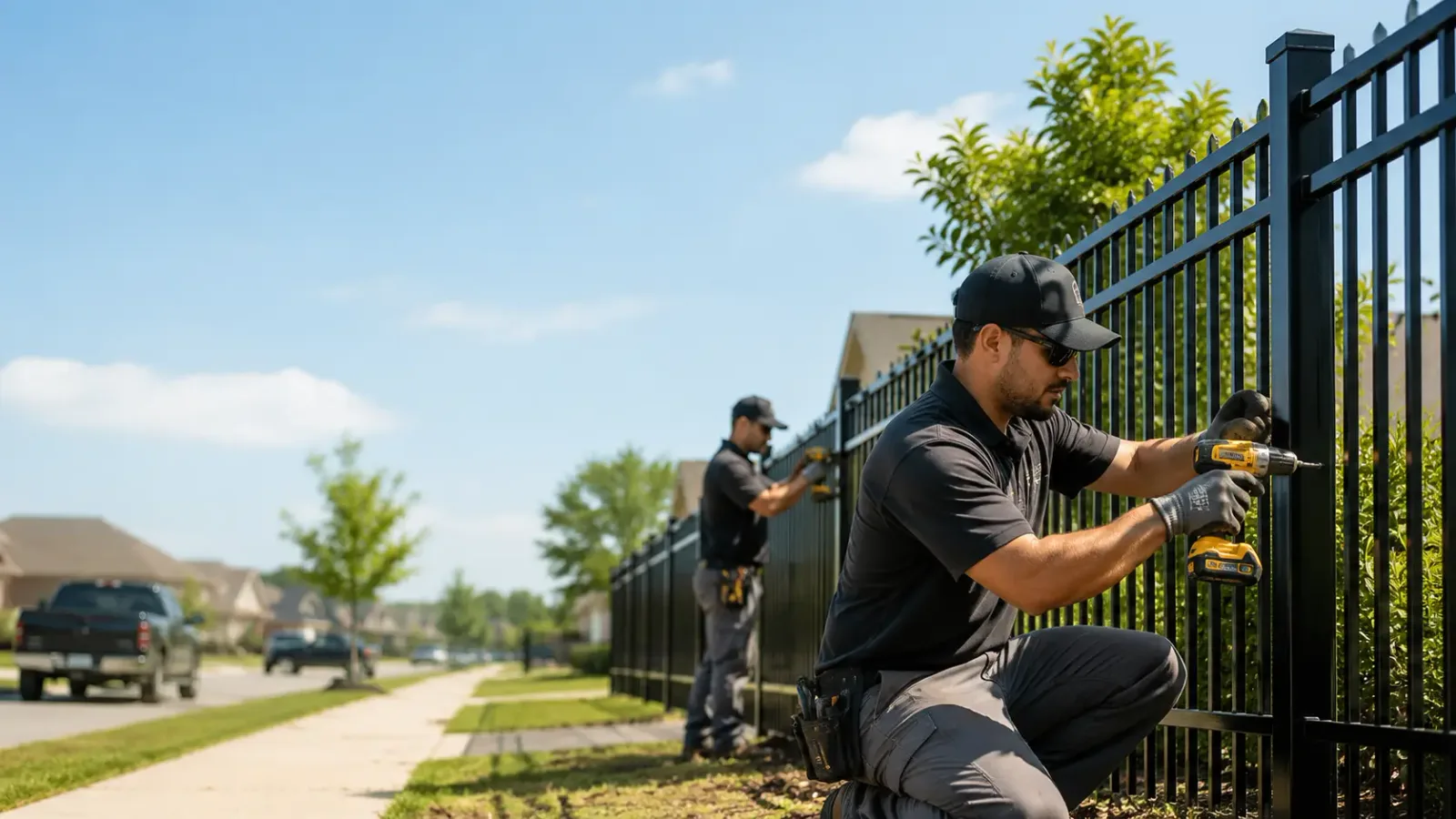 Metal Fence Installation in Glen, MS
